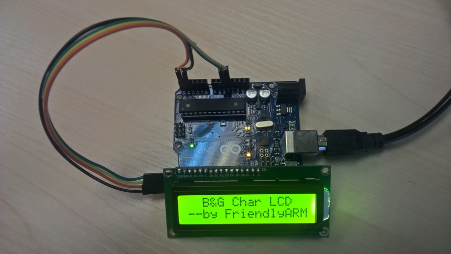 matrix-i2c_lcd1602_arduino